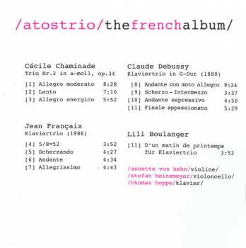 CD Atos Trio: The French Album 305310