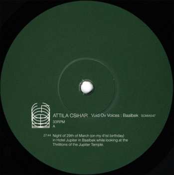 LP Attila Csihar: Void Ov Voices : Baalbek 582528