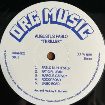 LP Augustus Pablo: Thriller 584581