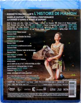 Blu-ray Jules Massenet: L'Histoire De Manon (Ballet De L'Opéra National De Paris) 612044