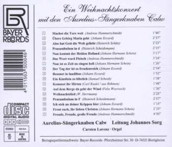 CD Aurelius-Sängerknaben Calw: Ein Weihnachtskonzert Mit Den 562178