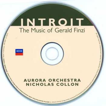 CD Tom Poster: Introit (The Music Of Gerald Finzi) 45654