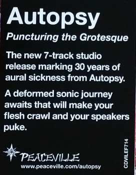 CD Autopsy: Puncturing The Grotesque DIGI 29012