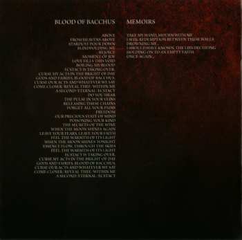 CD Ava Inferi: Blood Of Bacchus 5181