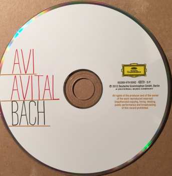 CD Avi Avital: Bach 644981