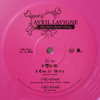 2LP Avril Lavigne: The Best Damn Thing CLR 592315