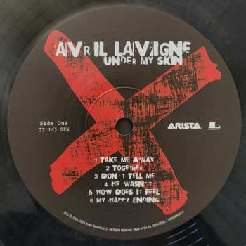 LP Avril Lavigne: Under My Skin CLR 589891