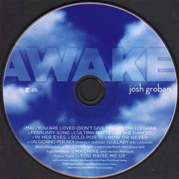 CD Josh Groban: Awake 3213