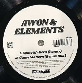 SP Awon: Game Matters / Paper Off My Pager 585740