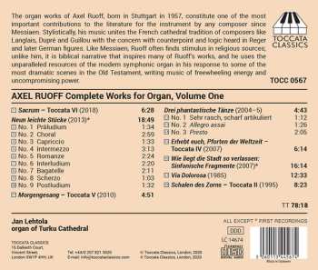 CD Jan Lehtola: Complete Works For Organ, Volume One 647934