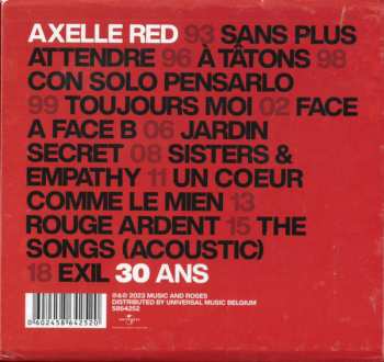 11CD/Box Set Axelle Red: Ar30 (Best Of 30 Ans) (The Complete Original Studio Recording 1993///2023) 567741