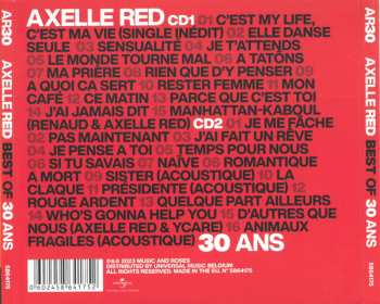 2CD Axelle Red: AR30 (Best Of 30 Ans) 567725