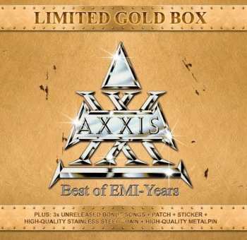 3CD/Box Set Axxis: Best Of EMI-Years (Limited Gold Box) LTD 106852