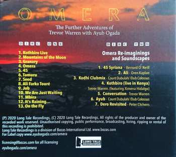 2CD Ayub Ogada: Omera: The Further Adventures of Trevor Warren with Ayub Ogada (2 CDs) 636547