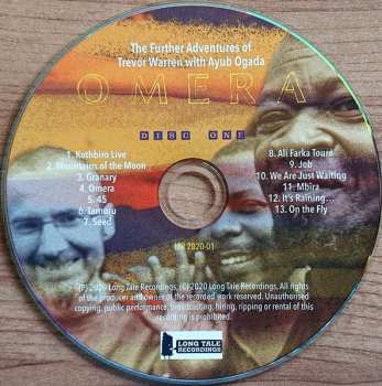 2CD Ayub Ogada: Omera: The Further Adventures of Trevor Warren with Ayub Ogada (2 CDs) 636547