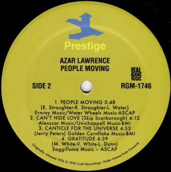 LP Azar Lawrence: People Moving 607947