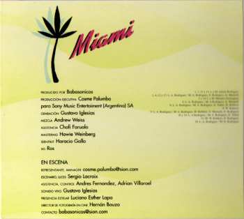 CD Babasonicos: Miami DIGI 610737