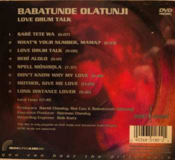 DVD Babatunde Olatunji: Love Drum Talk 656203