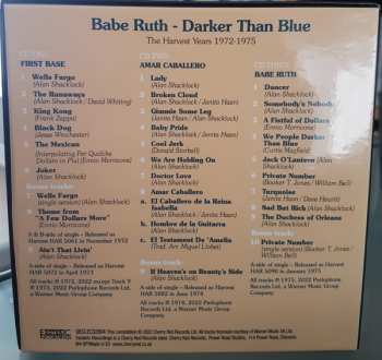 3CD/Box Set Babe Ruth: Darker Than Blue (The Harvest Years 1972-1975) 557504