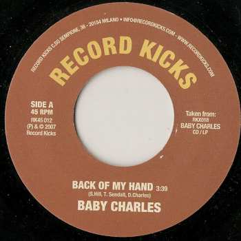 Album Baby Charles: Back Of My Hand