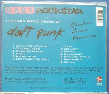 CD Baby Rockstar: Lullaby Renditions Of Daft Punk - Random Access Memories 547008