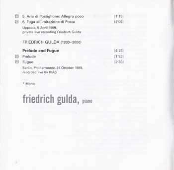 CD Johann Sebastian Bach: Gulda Plays Bach 649193