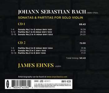 2CD Johann Sebastian Bach: Sonatas And Partitas For Solo Violin 574898