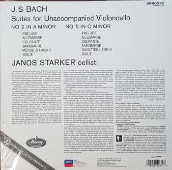 LP Johann Sebastian Bach: Suites For Solo Cello No.2 In D Minor No.5 In C Minor LTD 403549