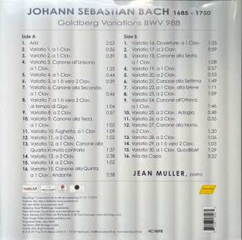 LP Johann Sebastian Bach: Goldberg Variations 543645