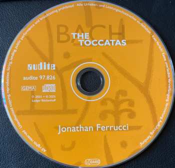 CD Johann Sebastian Bach: The Toccatas 650760