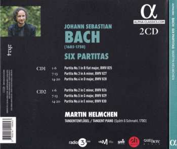 2CD Johann Sebastian Bach: Six Partitas 618869