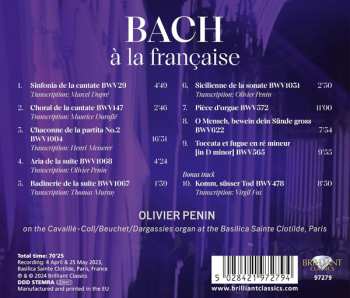 CD Johann Sebastian Bach: Bach À La Française 622465