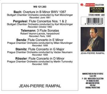 2CD Johann Sebastian Bach: Overture No. 2 / Flute Concertos Nos. 1 & 2/ 3 Flute Sonatas / Flute Concerto 648951