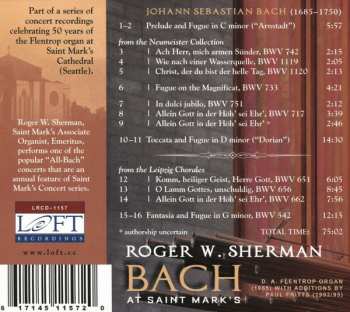 CD Johann Sebastian Bach: Bach At Saint Mark's 657440