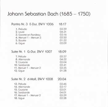 CD Johann Sebastian Bach: Bach: Solo 653186