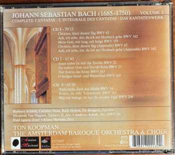 3CD Johann Sebastian Bach: Complete Cantatas - Volume 3 559086