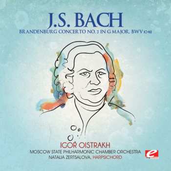  Bach,j.s.: Brandenburg Concerto No. 3 In G Major 660714