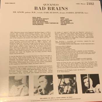 LP Bad Brains: Quickness 598586