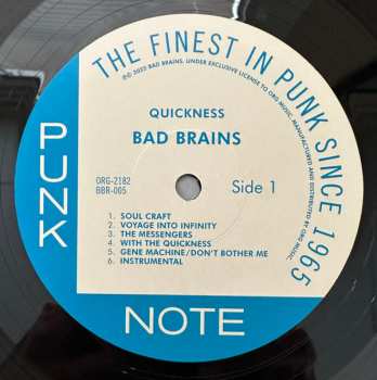 LP Bad Brains: Quickness 598586