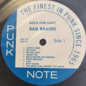 LP Bad Brains: Rock For Light 595138