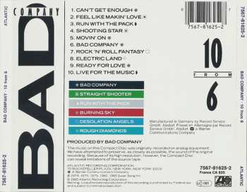 CD Bad Company: 10 From 6 604175