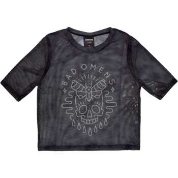 Merch Bad Omens: Dámské Crop Top Moth Skull