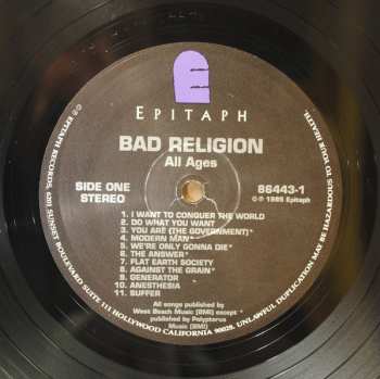 LP Bad Religion: All Ages 591636