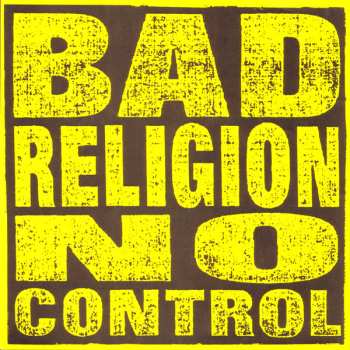 LP Bad Religion: No Control 589205