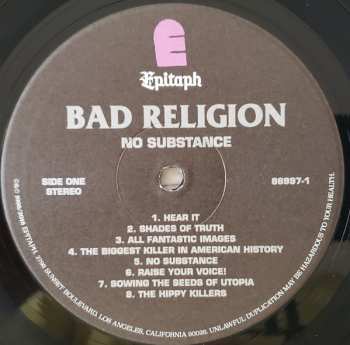 LP Bad Religion: No Substance 605075