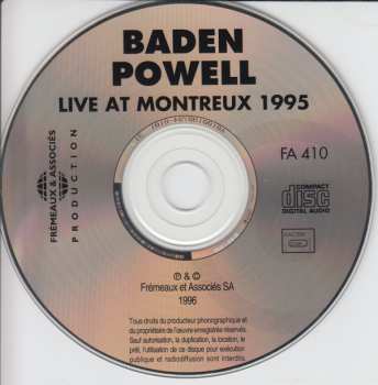 CD Baden Powell: Live At Montreux, 22 Juillet 1995 585589