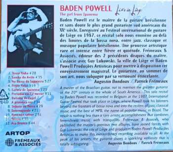 CD Baden Powell: The Girl From Ipanema Live In Liège 621754