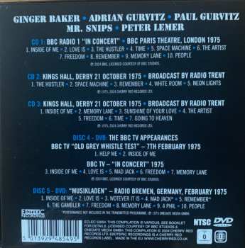 3CD/2DVD/Box Set Baker Gurvitz Army: Neon Lights (The Broadcasts 1975) 562867