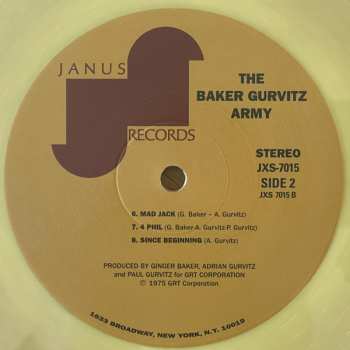 LP Baker Gurvitz Army: The Baker Gurvitz Army CLR | DLX 600795