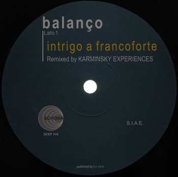 Album Balanço: Intrigo A Francoforte / Spectre